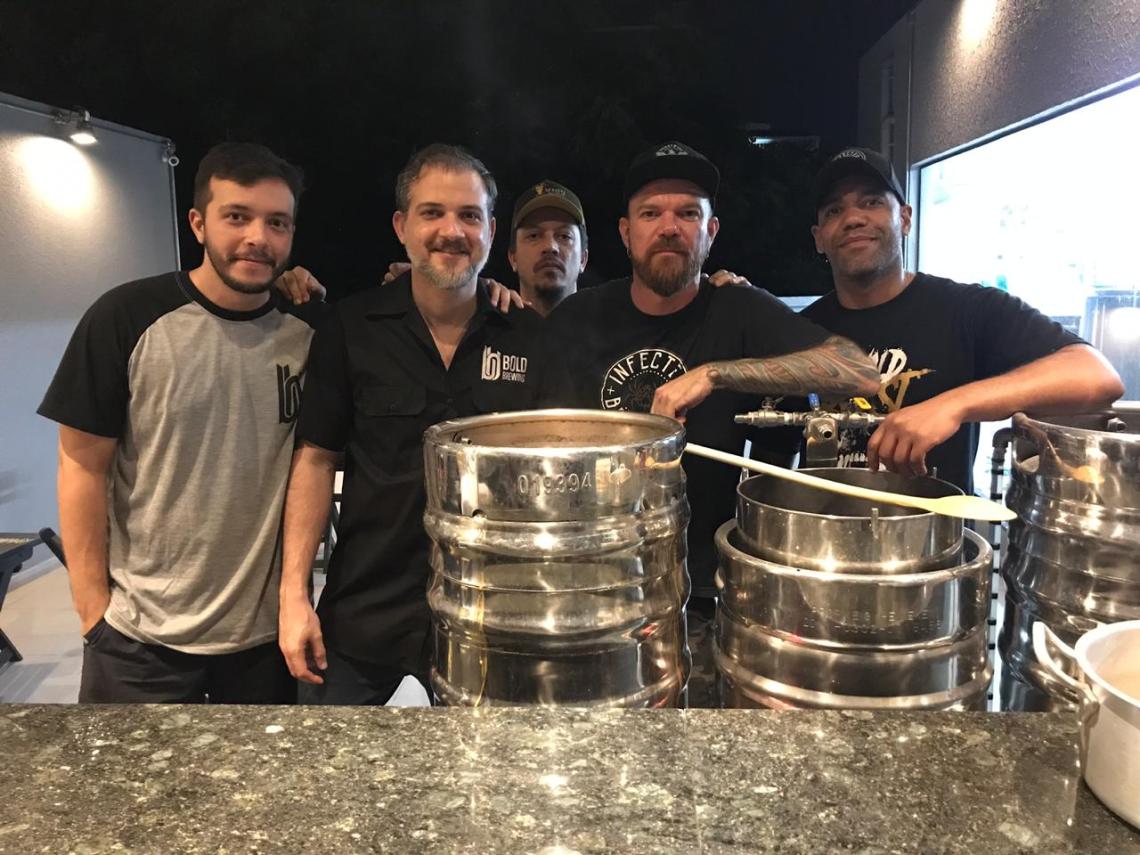 bold brewing, hey ho e infected brewing em produção