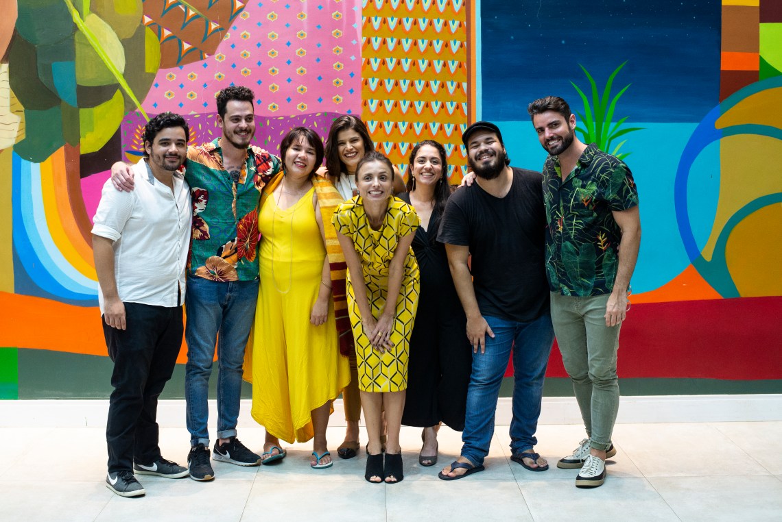 janderson pinheiro, thiago de andre, rafaela medeiros, gabi mahamud, vanessa moreira, ana parente, antônio júnior e andre luiz da silva